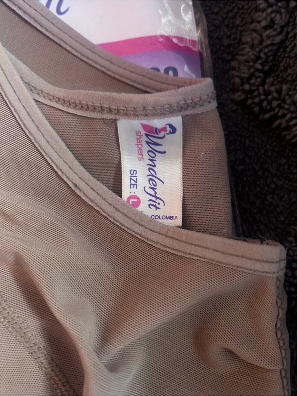 Wonderfit Shapers Women's Light Control Shaping Brief - Beige (Large)